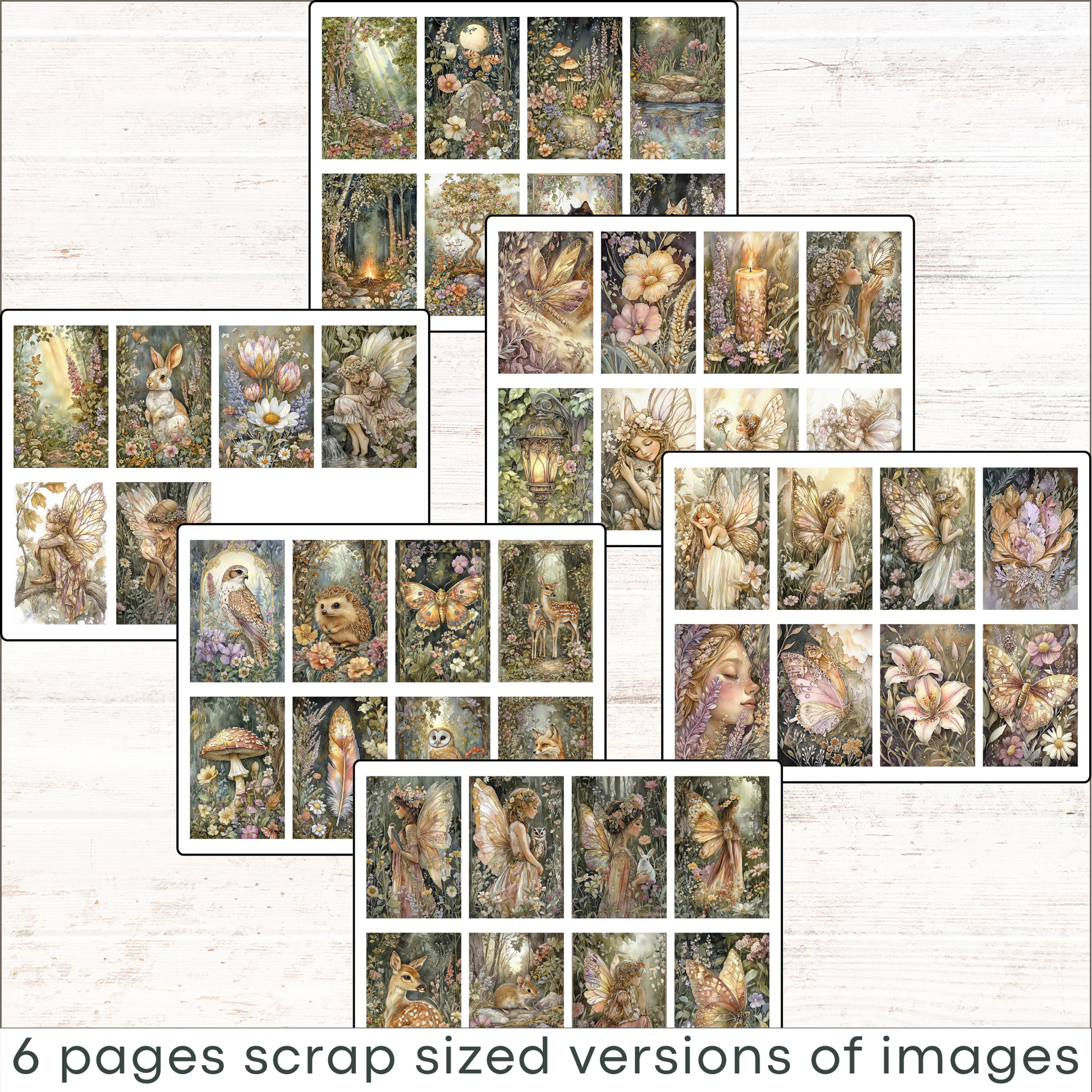 a collage of images of fairy tale characters