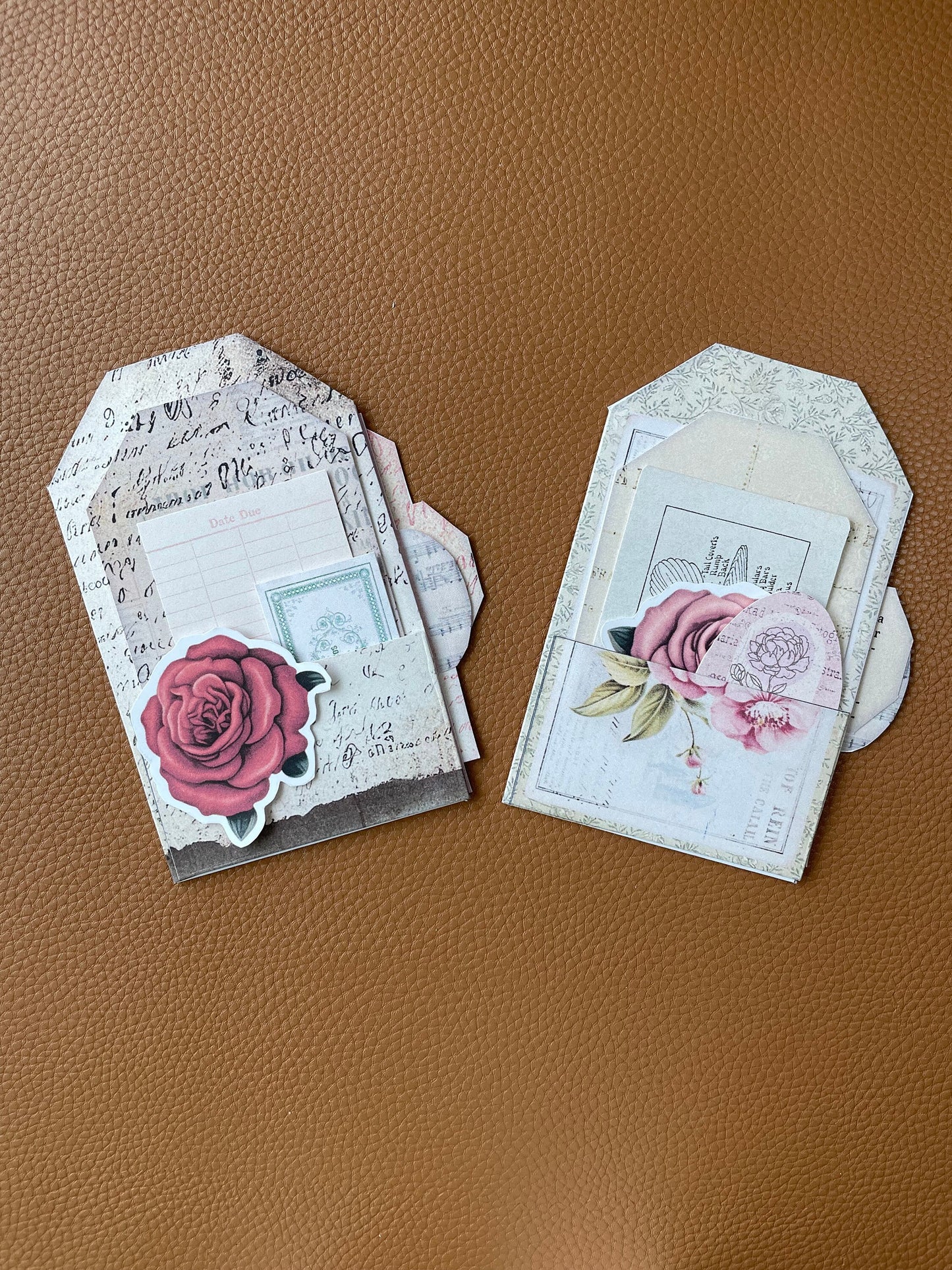 Botanical Loaded Tag Junk Journal Tag