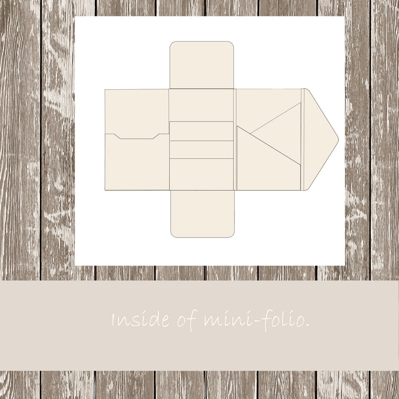 Mini Folio Blank Template – Country Mouse Prints
