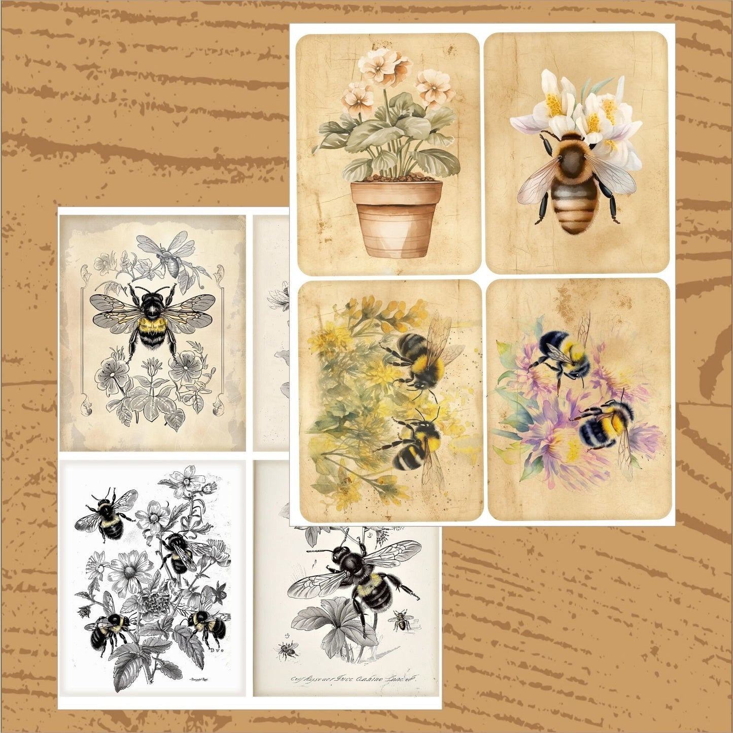 Bee Junk Journal Kit