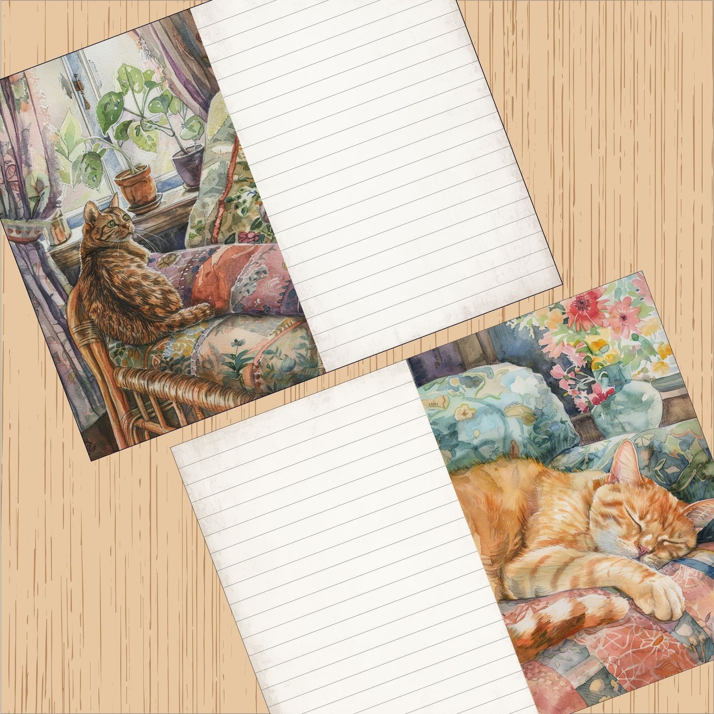 Cozy Cats at Home Signature Paper