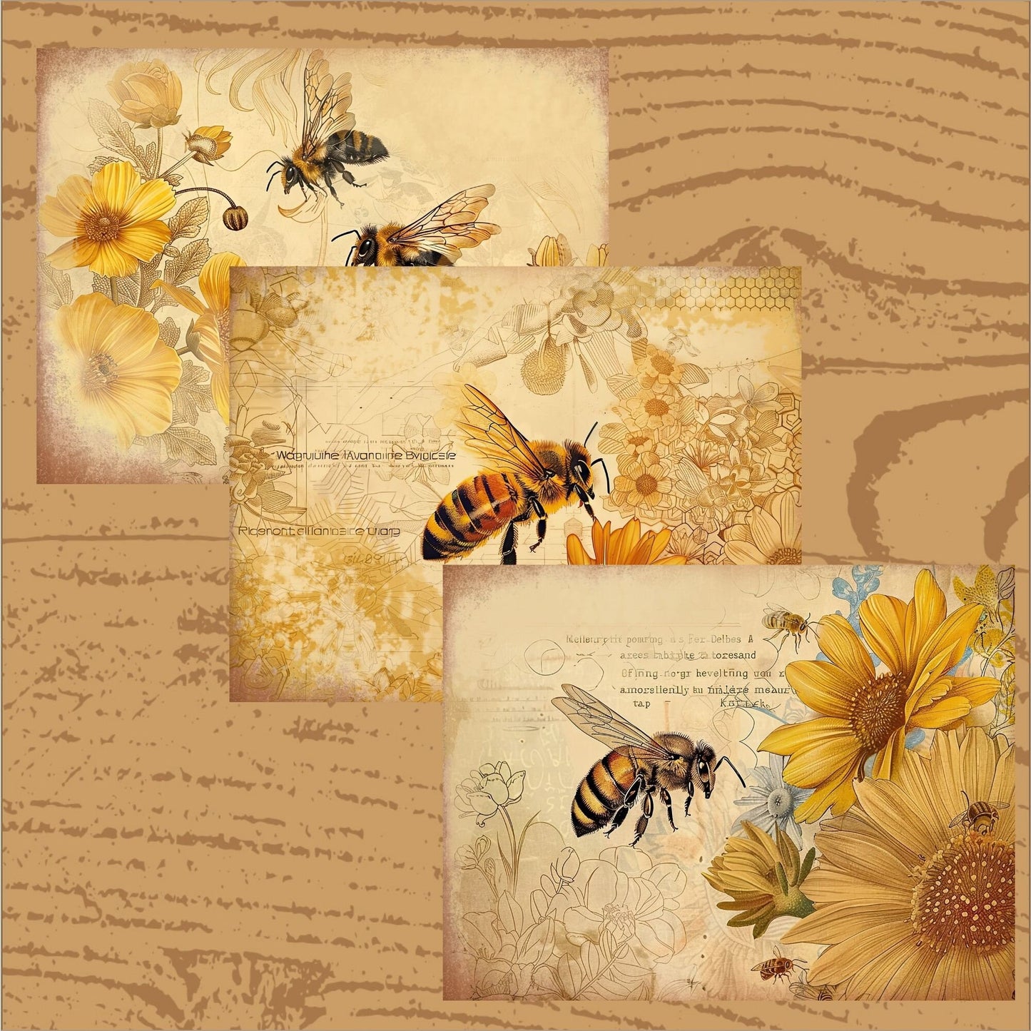 Bee Junk Journal Kit