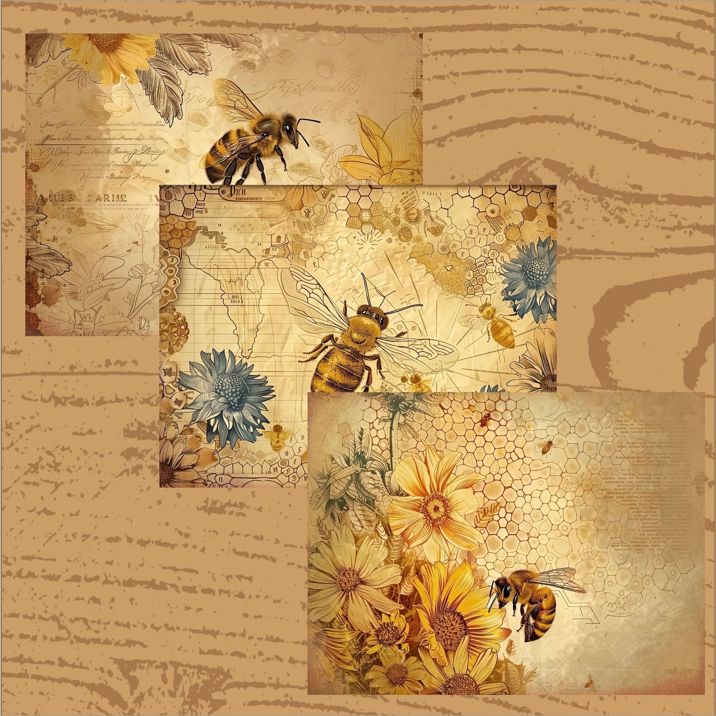 Bee Junk Journal Kit