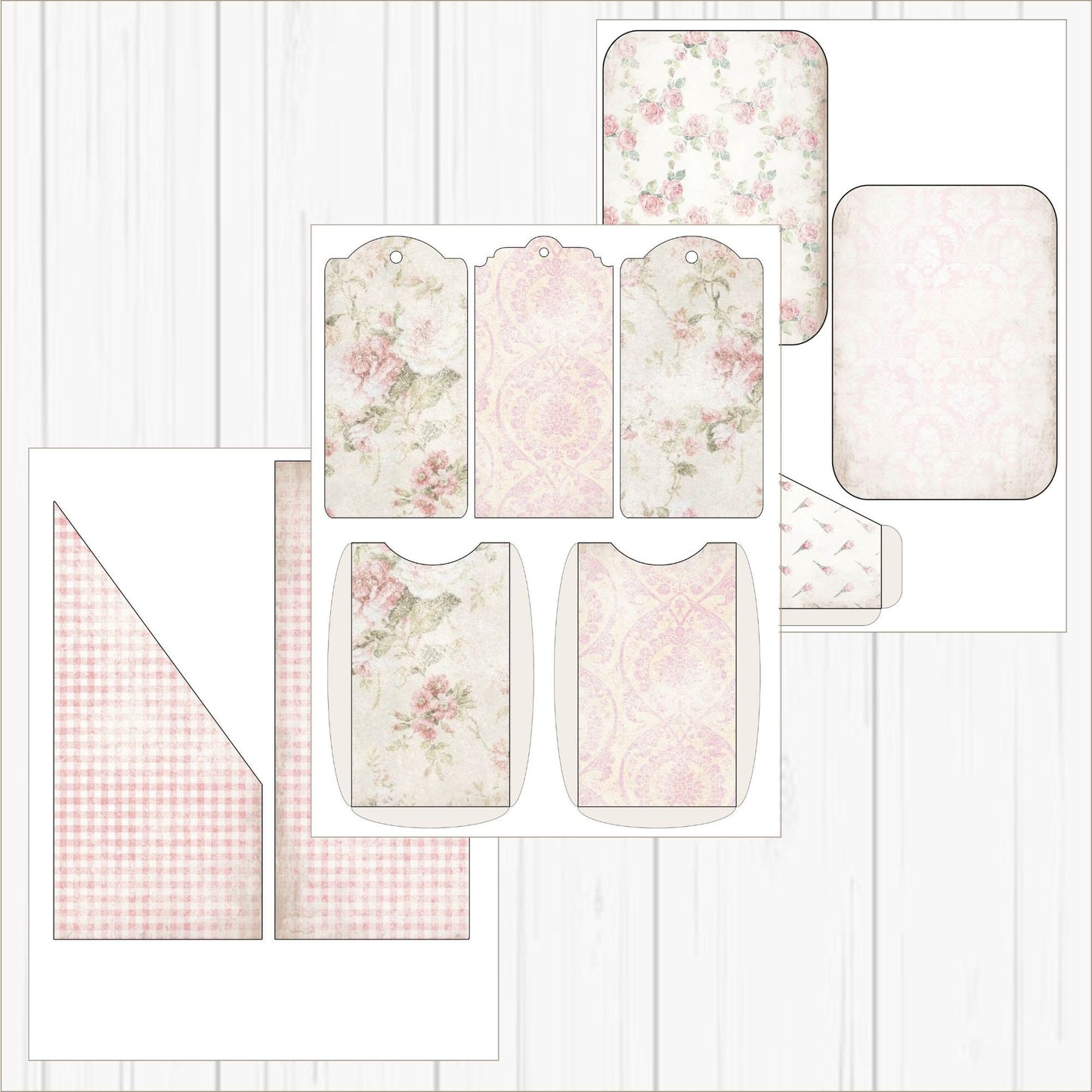 Shabby Chic Junk Journal Kit