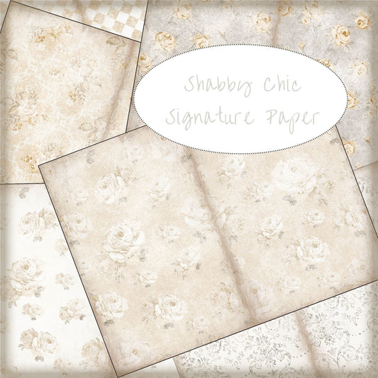 Shabby Chic Junk Journal Signature Pages