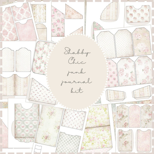 Shabby Chic Junk Journal Kit