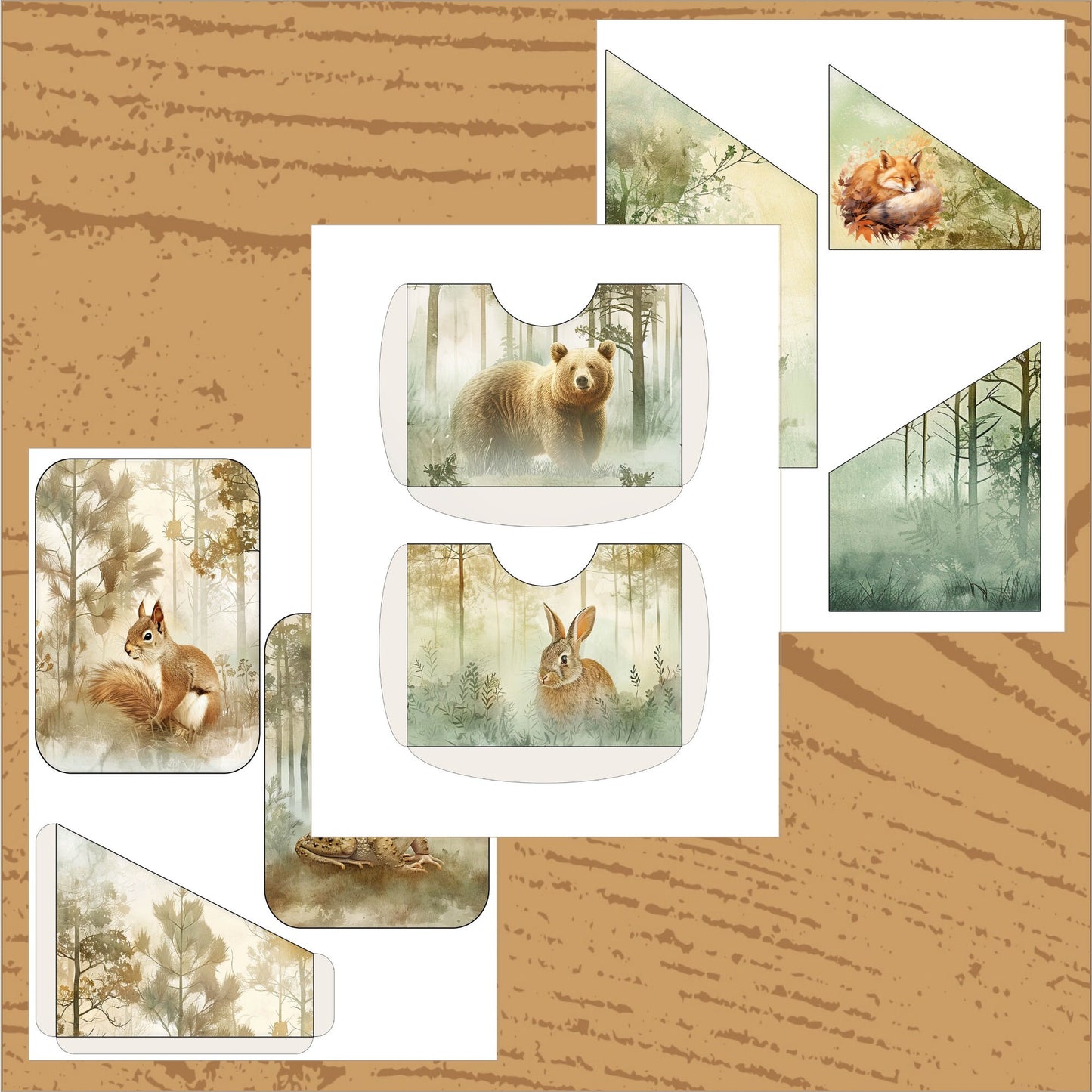 Forest Animal Journal Kit