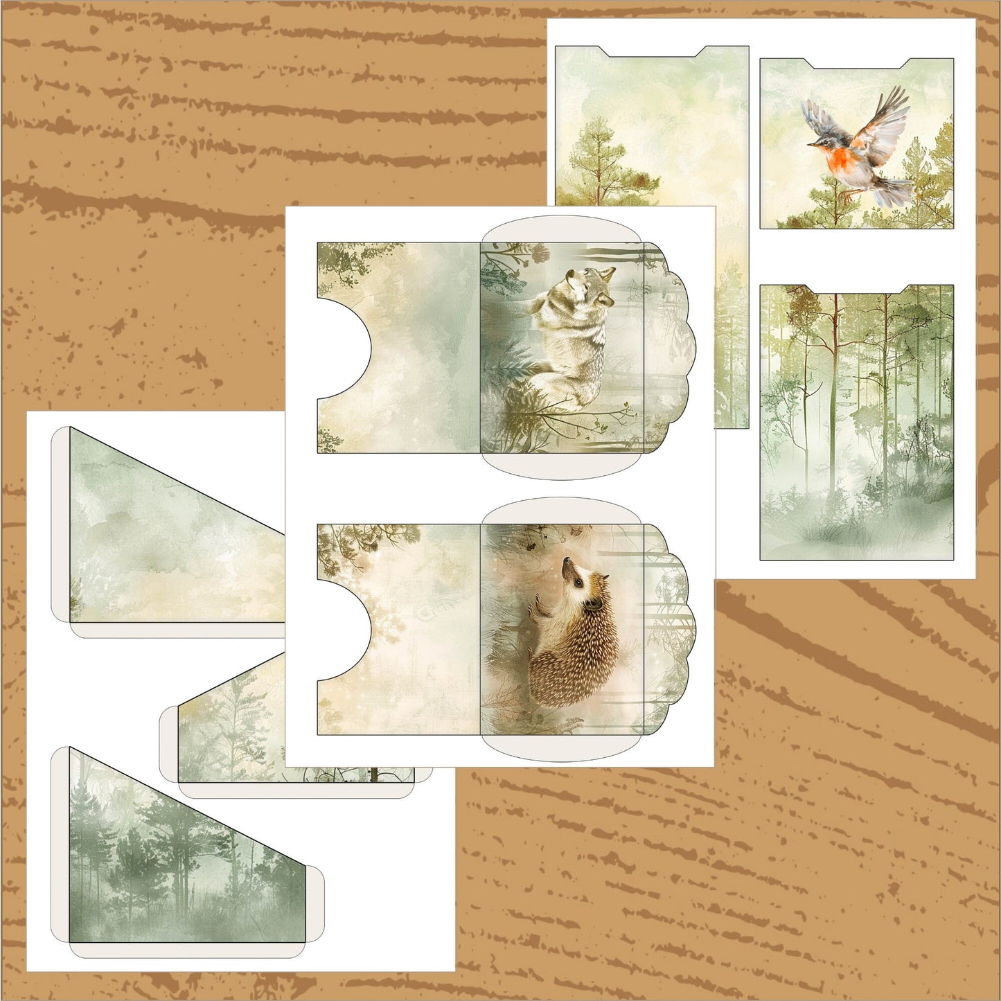 Forest Animal Journal Kit