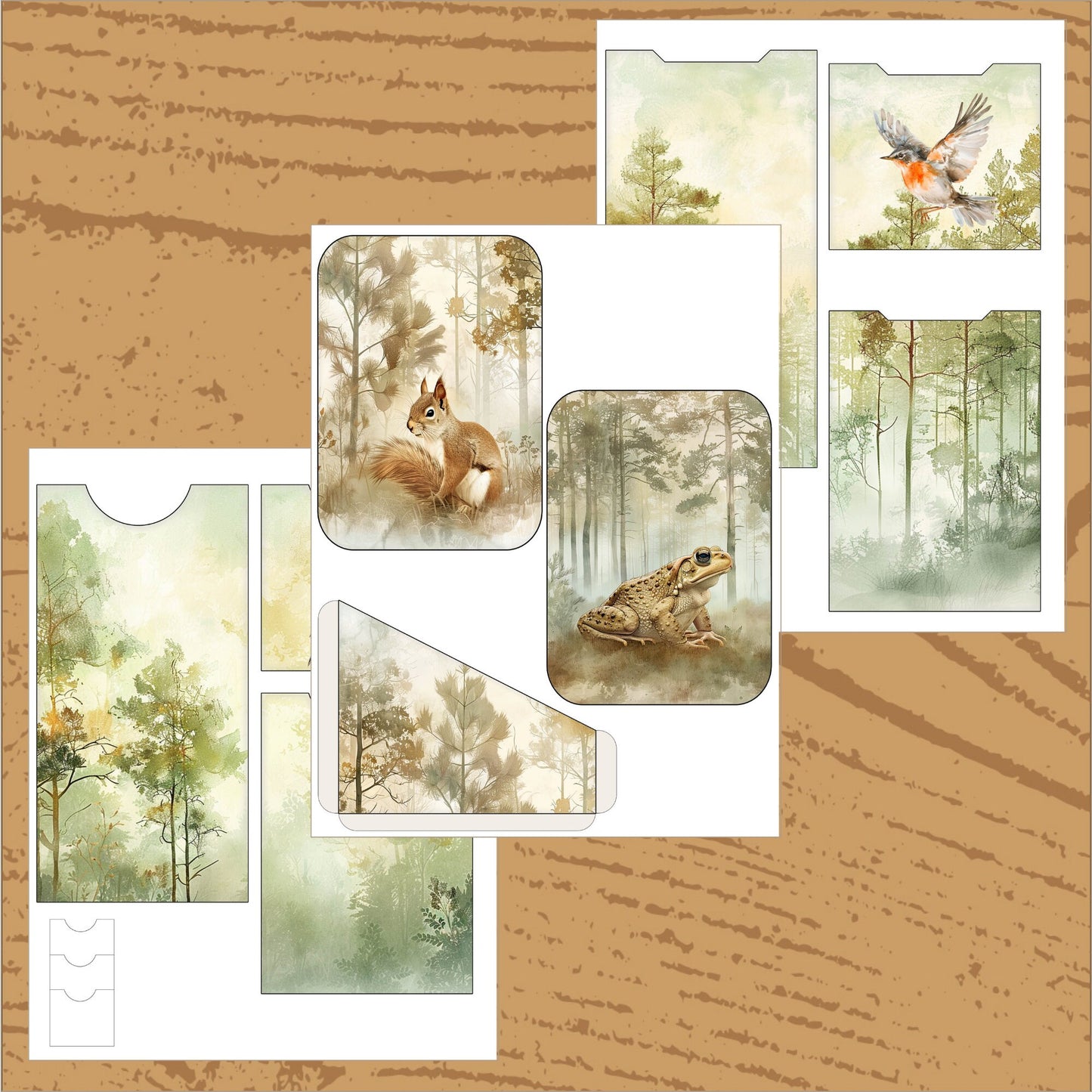 Forest Animal Journal Kit