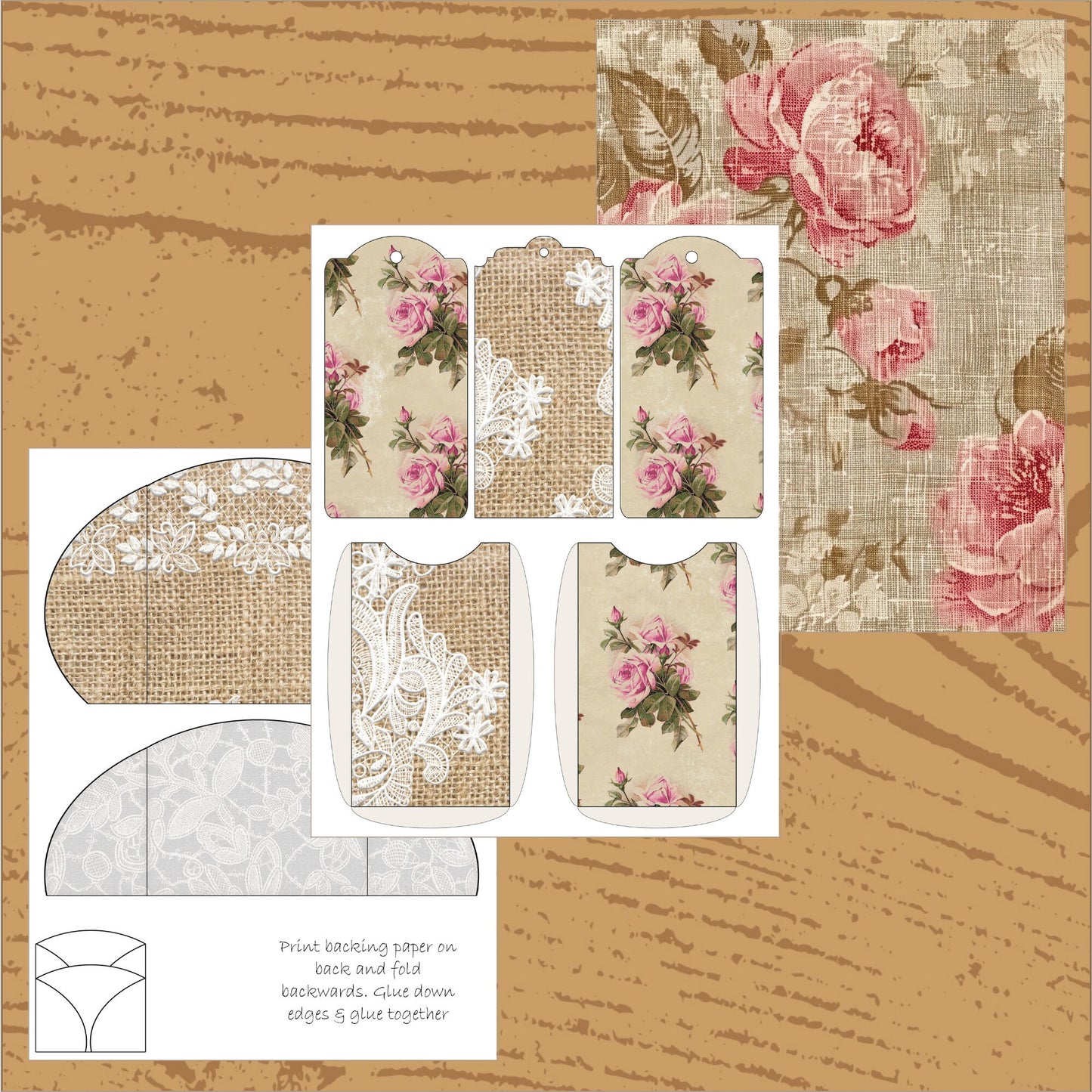 Burlap & Rose Junk Journal Kit