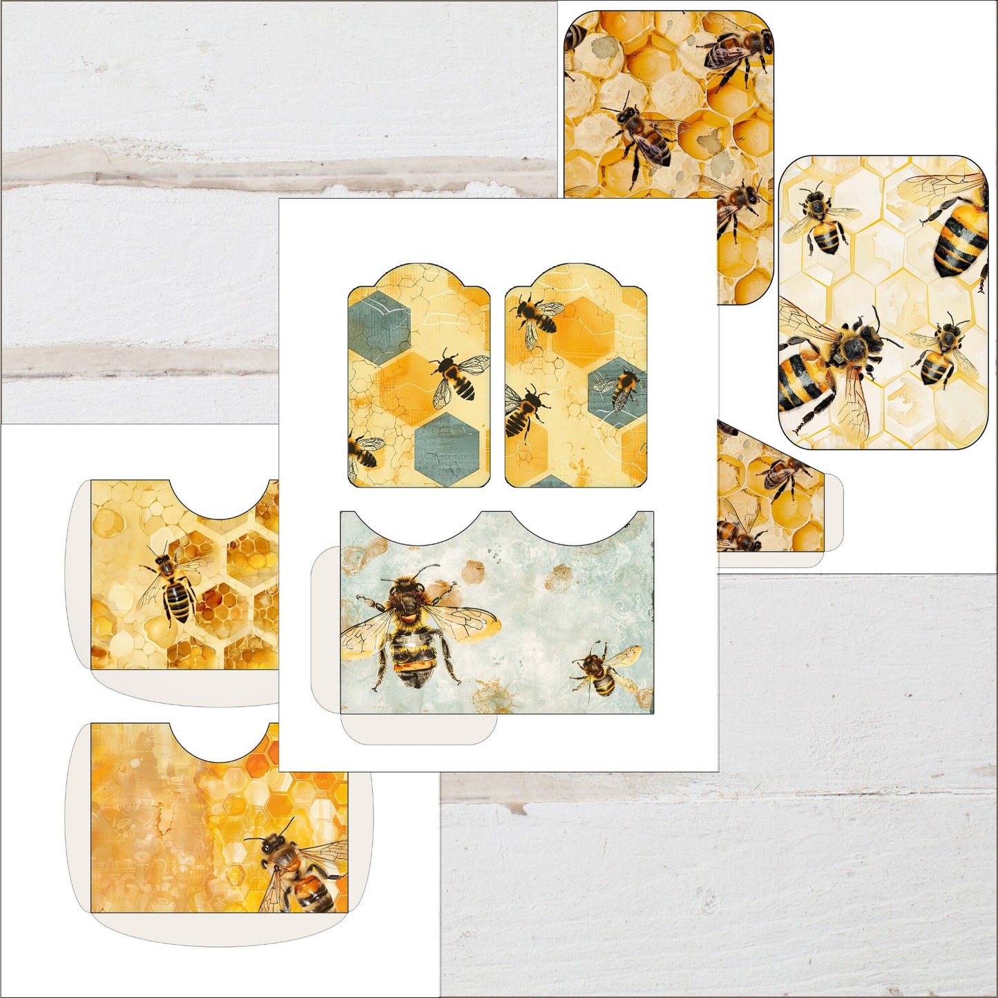 Honey Bee Junk Journal Kit