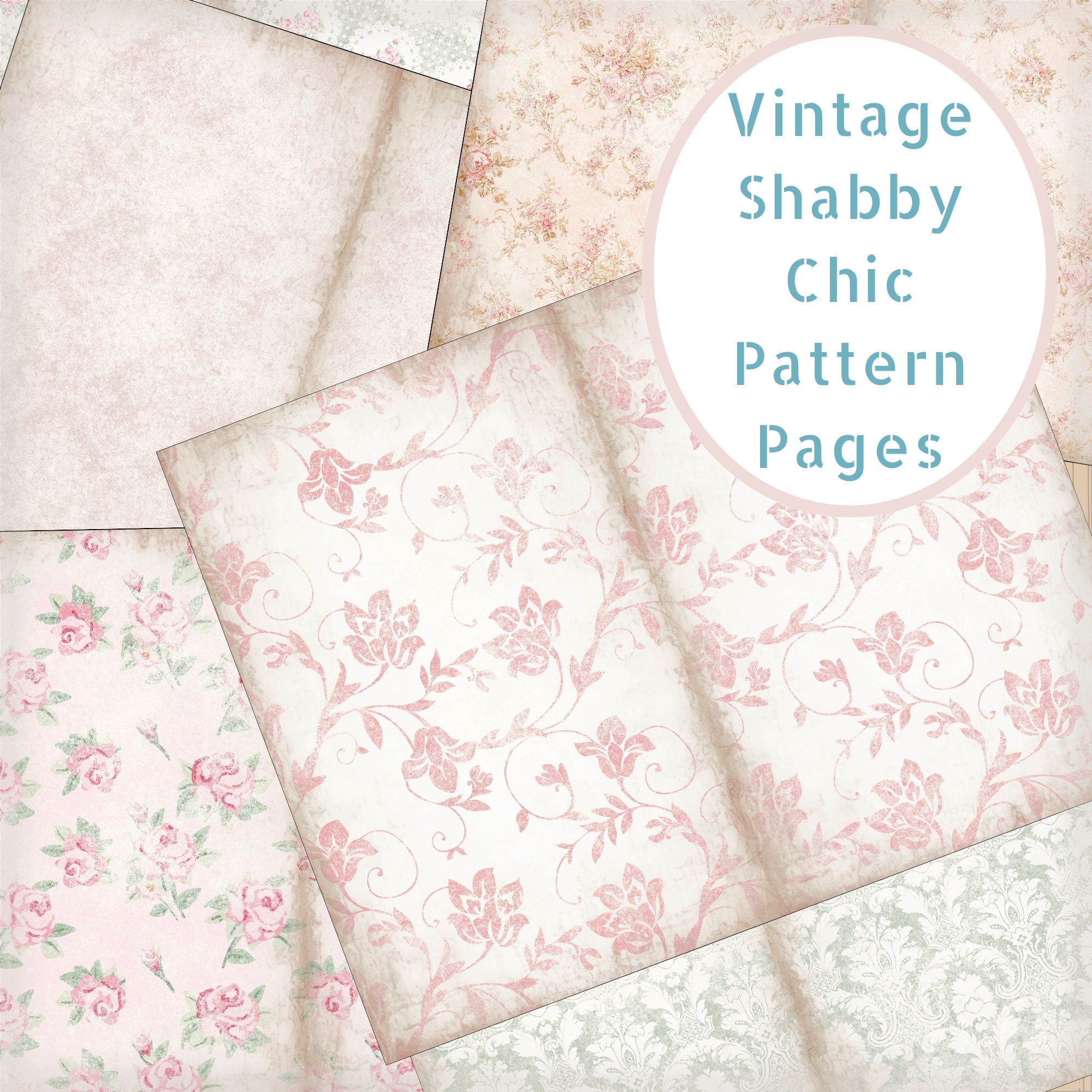 Pretty Pattern Junk Journal Paper β Country Mouse Prints