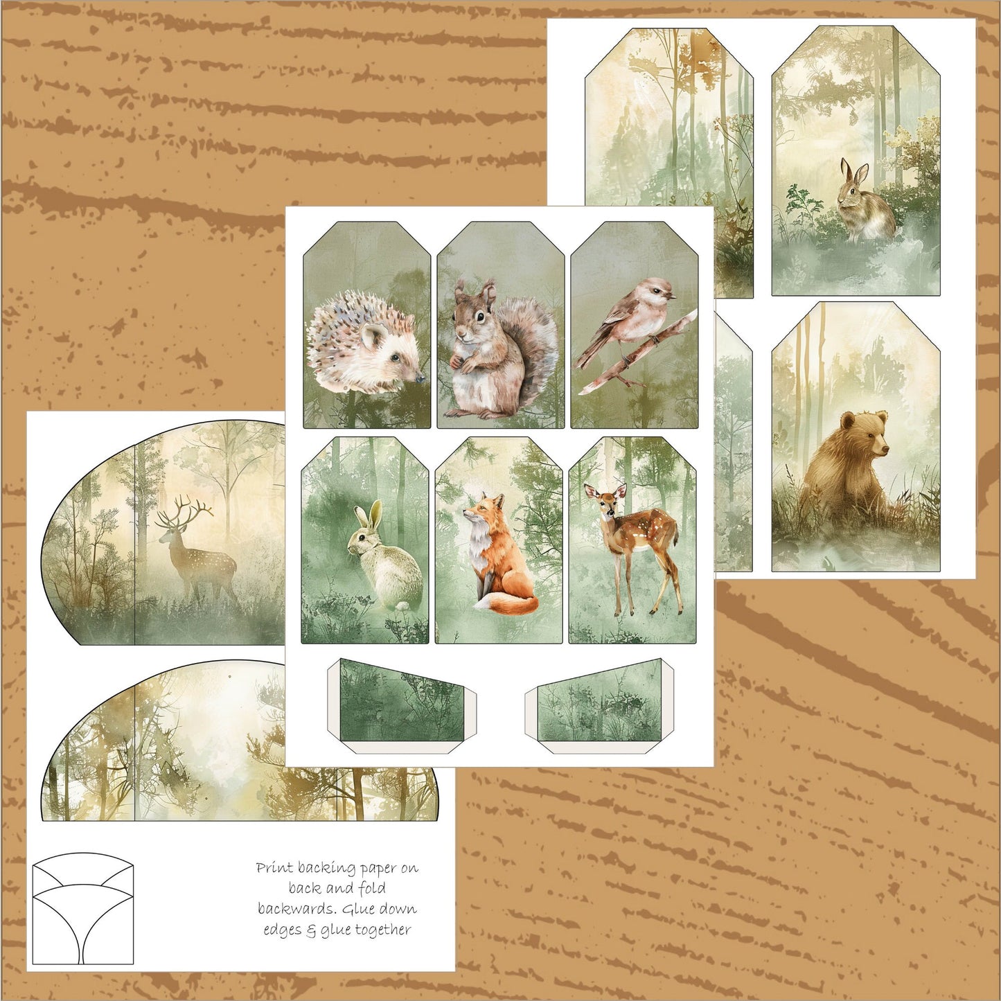 Forest Animal Journal Kit