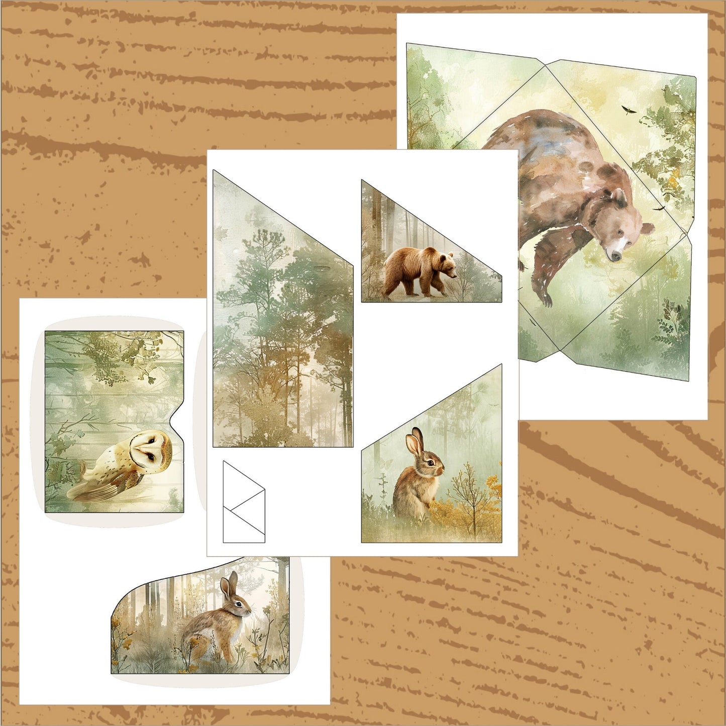 Forest Animal Journal Kit