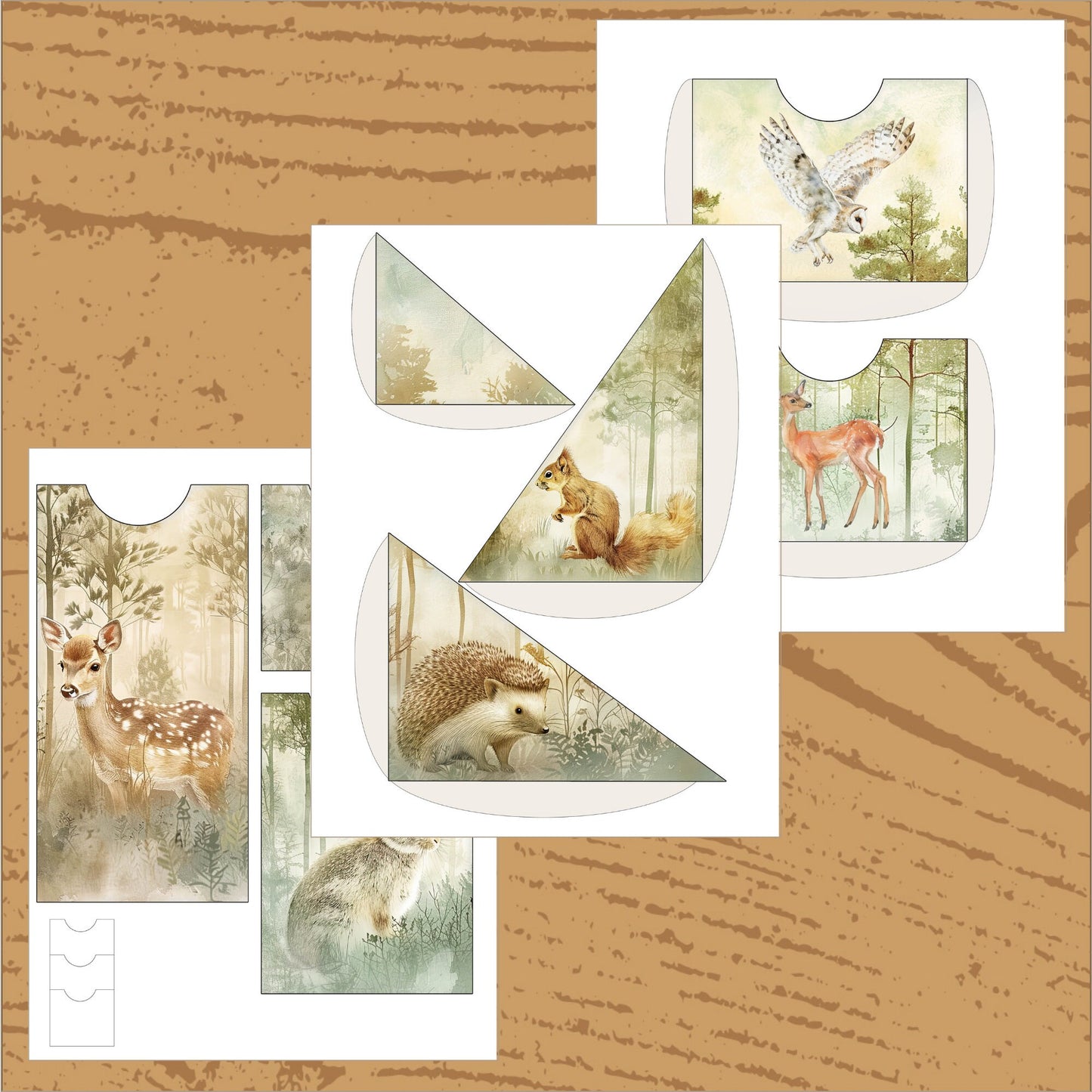 Forest Animal Journal Kit