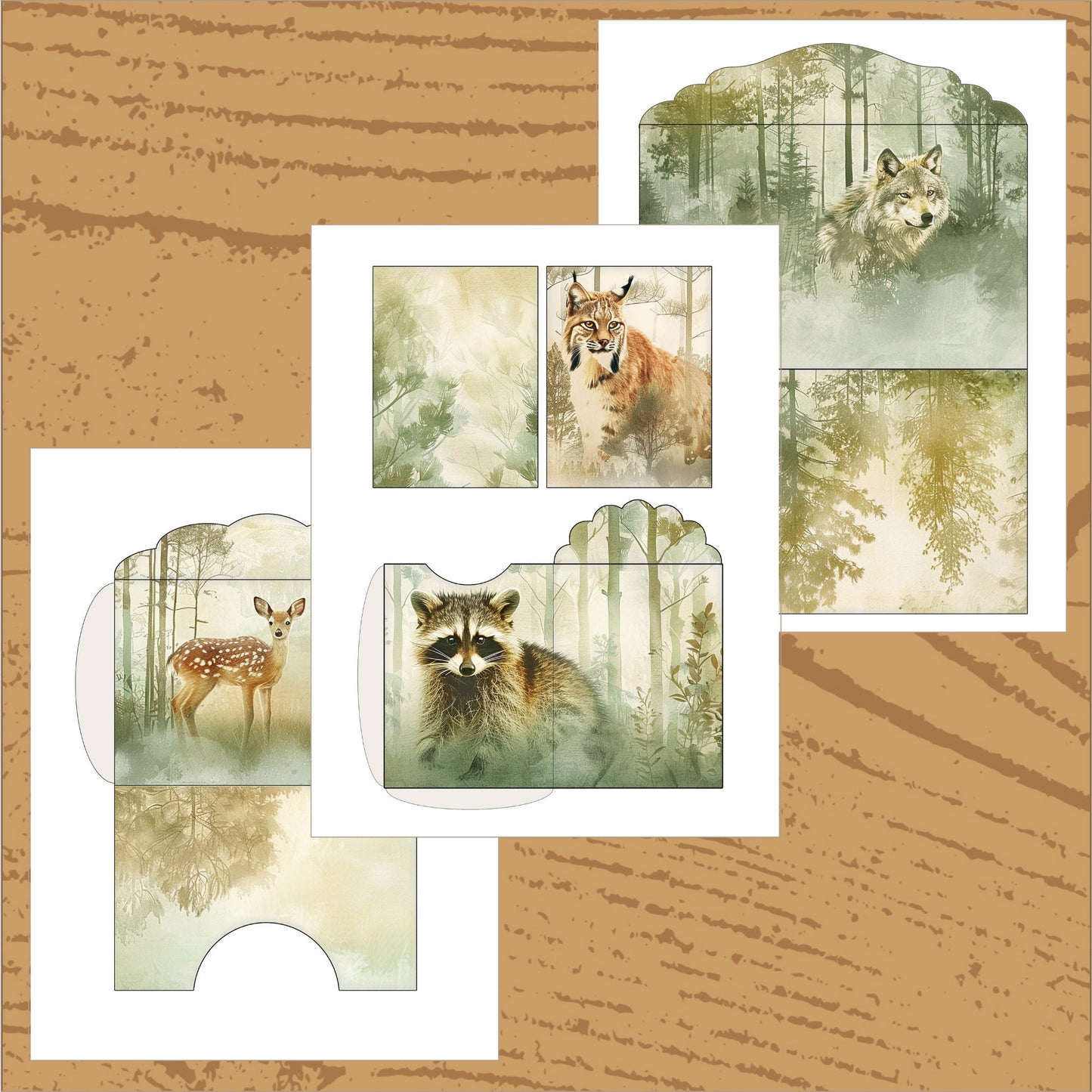 Forest Animal Journal Kit