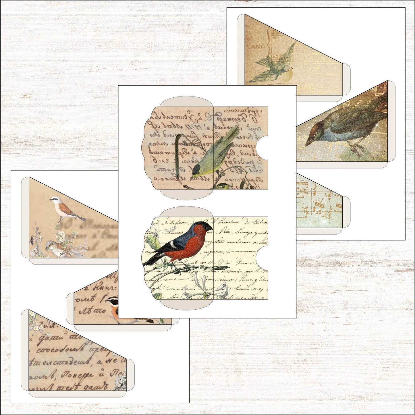 Bird Junk Journal Kit