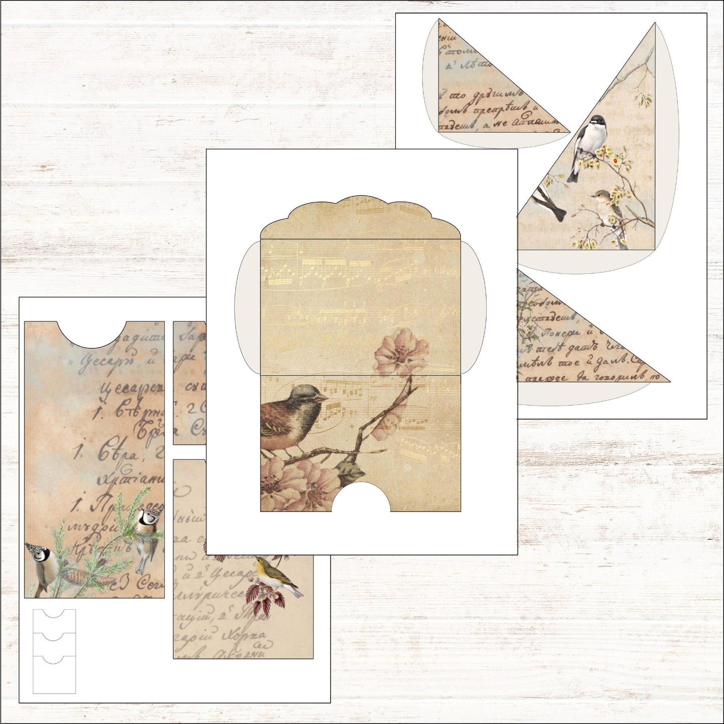 Bird Junk Journal Kit