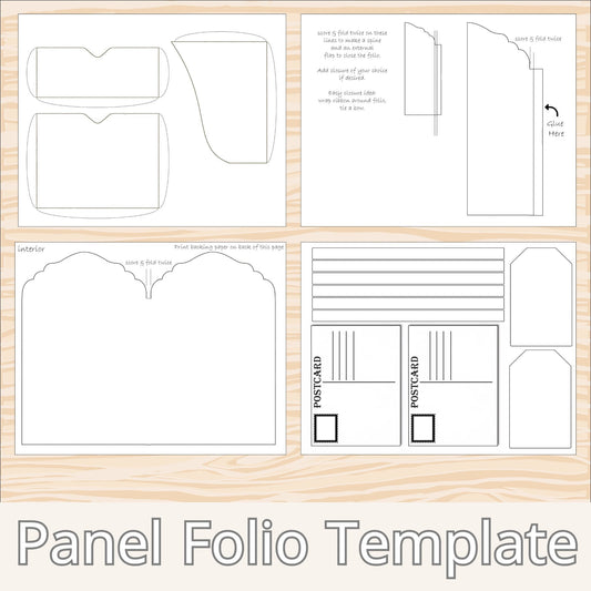 Panel Folio Template