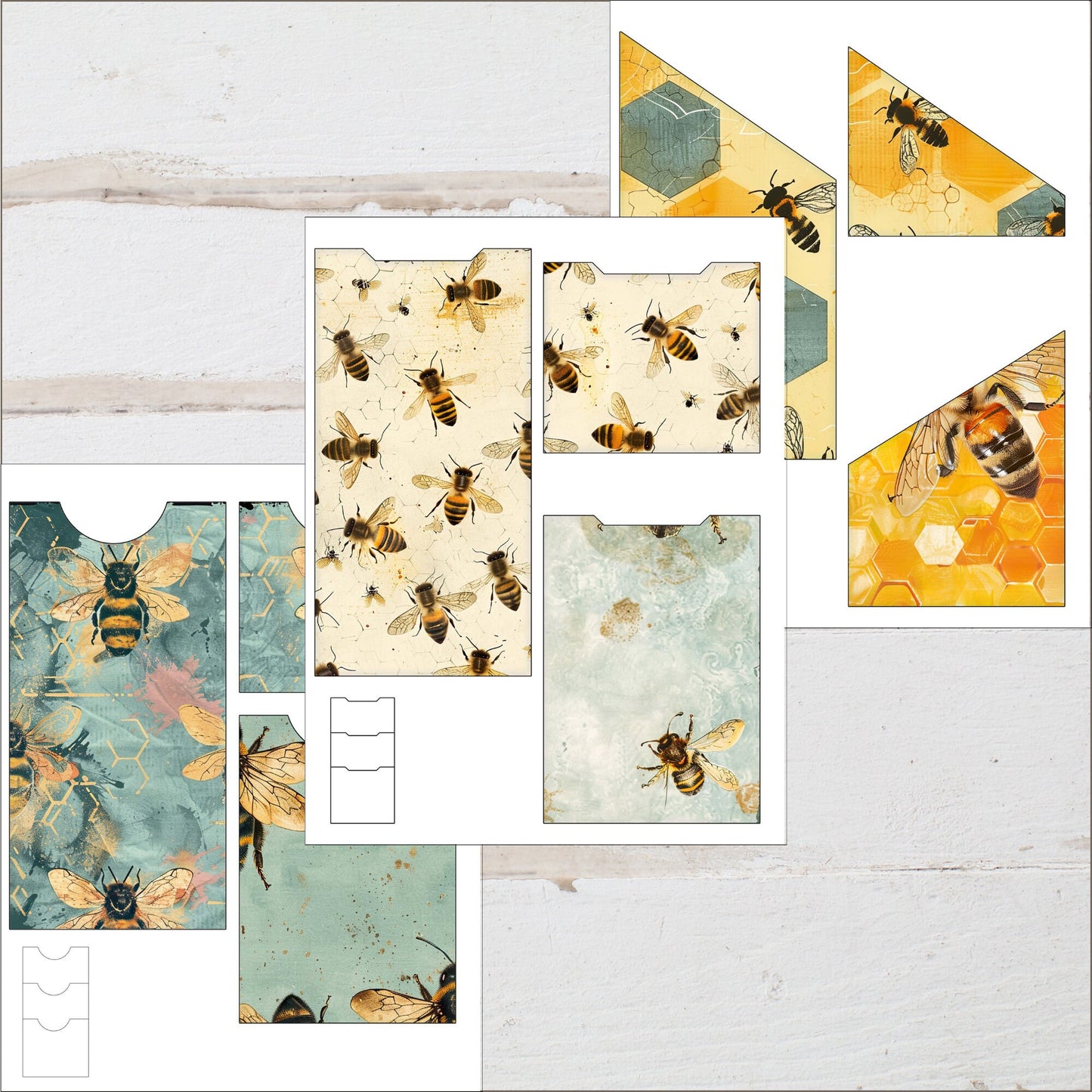 Honey Bee Junk Journal Kit