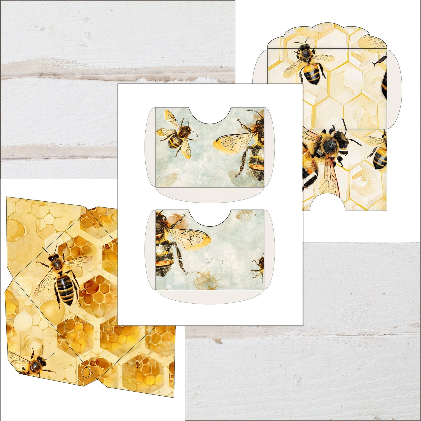 Honey Bee Junk Journal Kit