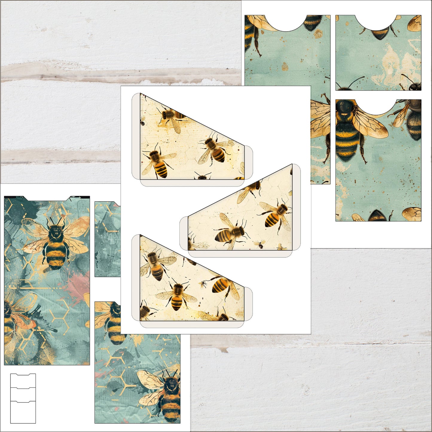 Honey Bee Junk Journal Kit