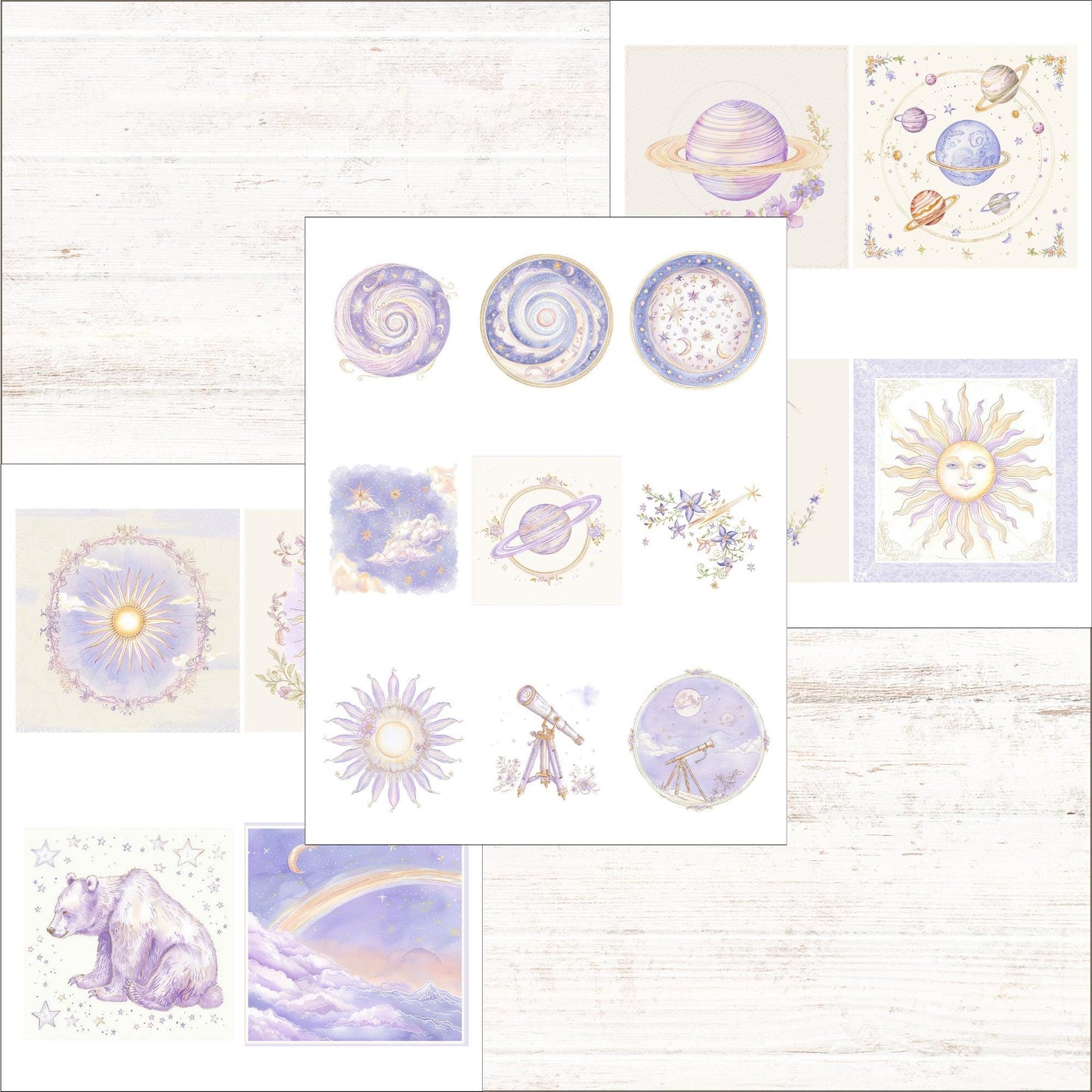 Celestial Dreams Junk Journal Kit