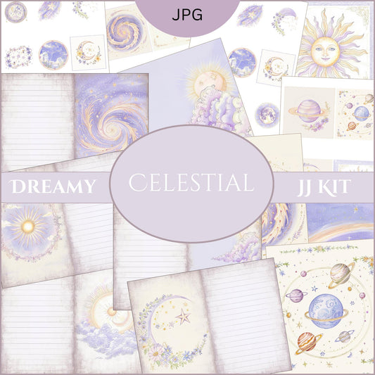 Celestial Dreams Junk Journal Kit