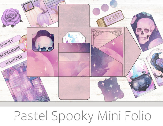 Pastel Gothic Mini Folio Kit