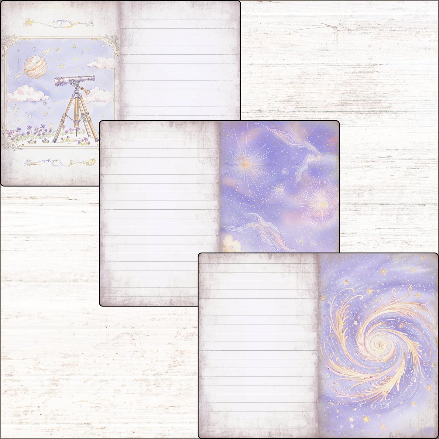 Celestial Dreams Junk Journal Kit