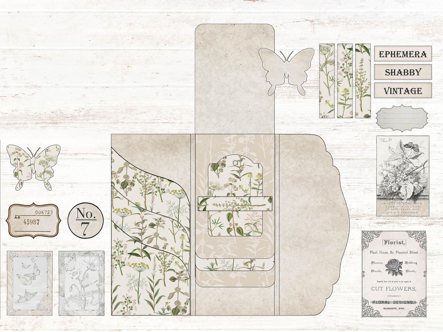 Botanical Printable Folio