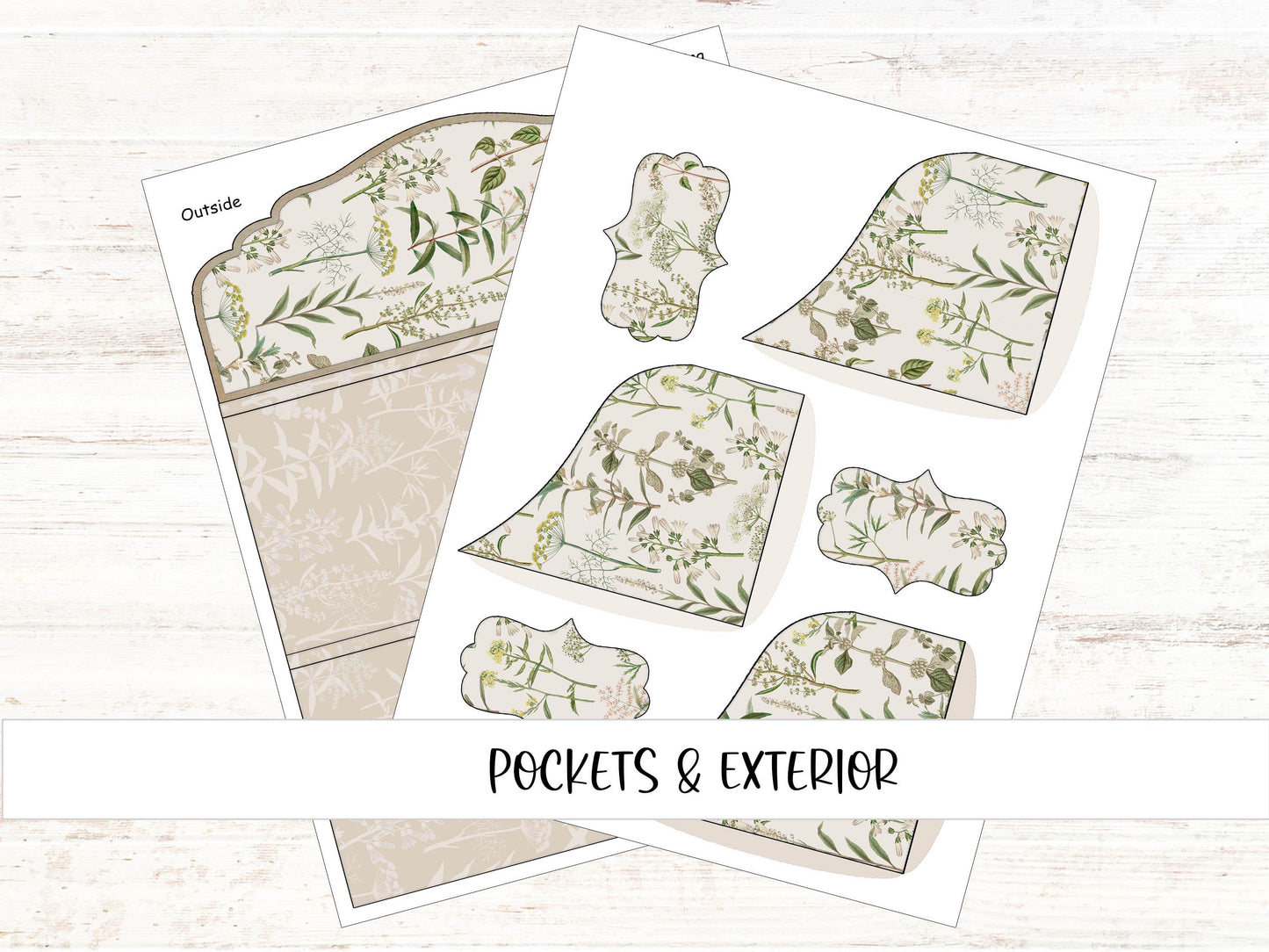 Botanical Printable Folio