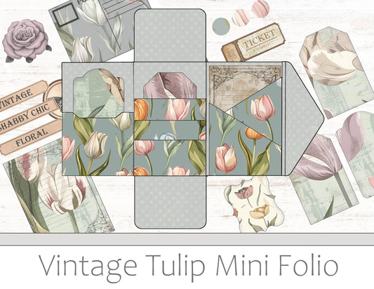 Tulip Garden Mini Folio Kit