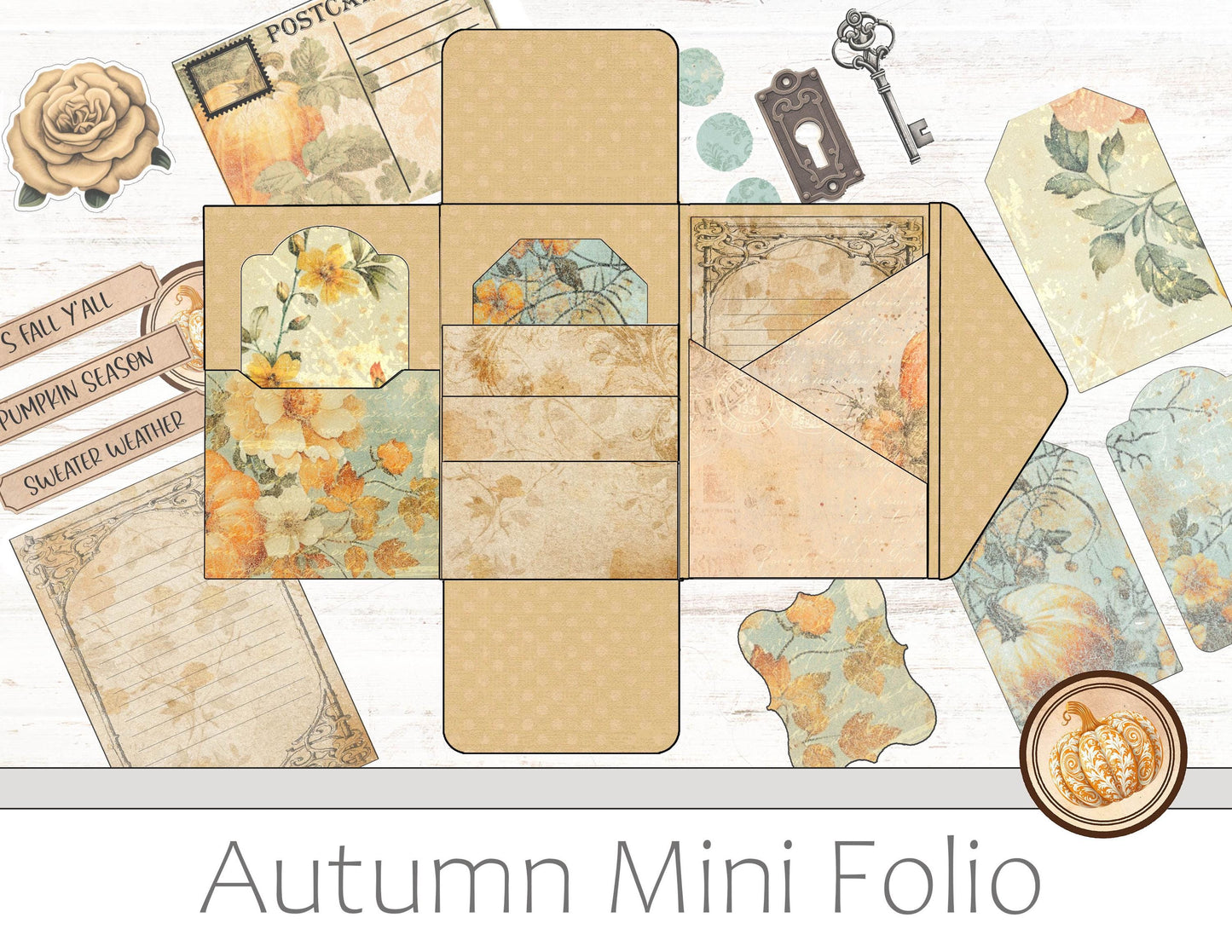 Autumn Colors Mini Folio Kit