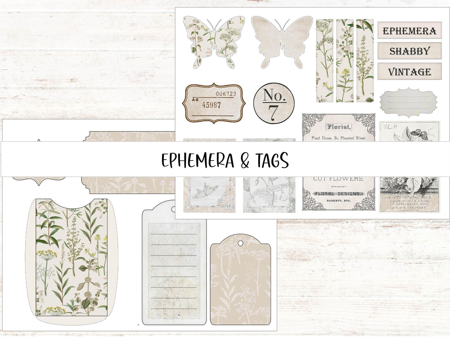 Botanical Printable Folio