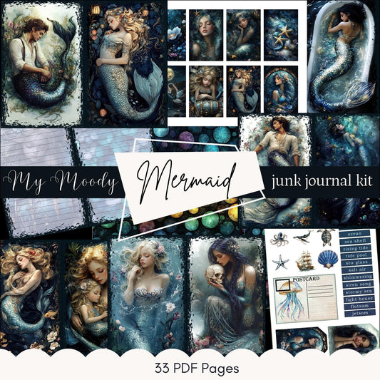 a collage of mermaids and mermaid photos