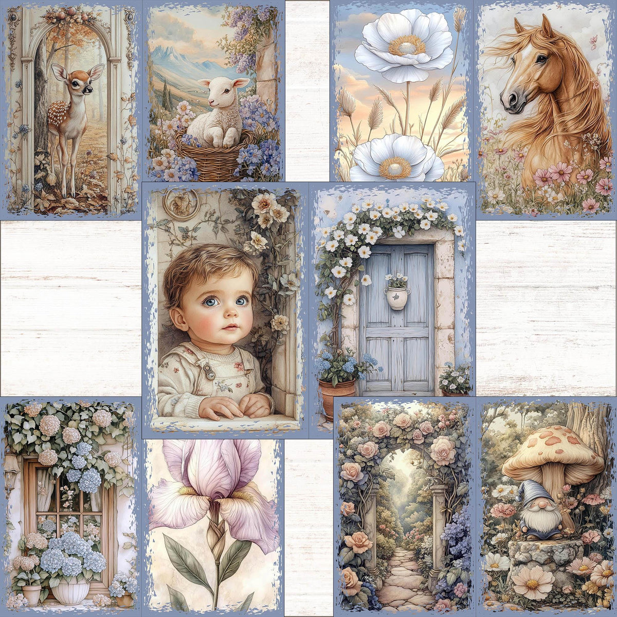Spring Cottagecore Junk Journal Kit – Country Mouse Prints